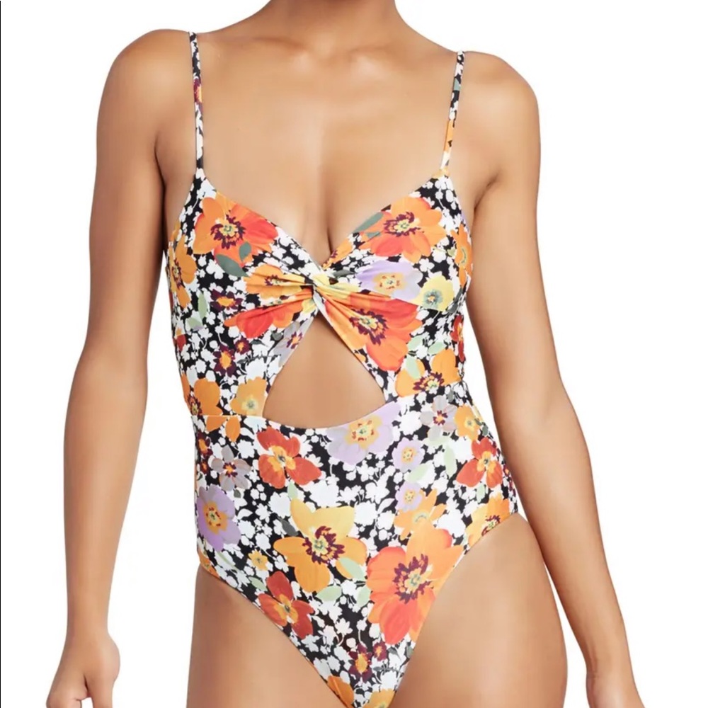 Lspace Kyslee Cutout One-Piece Swimsuit